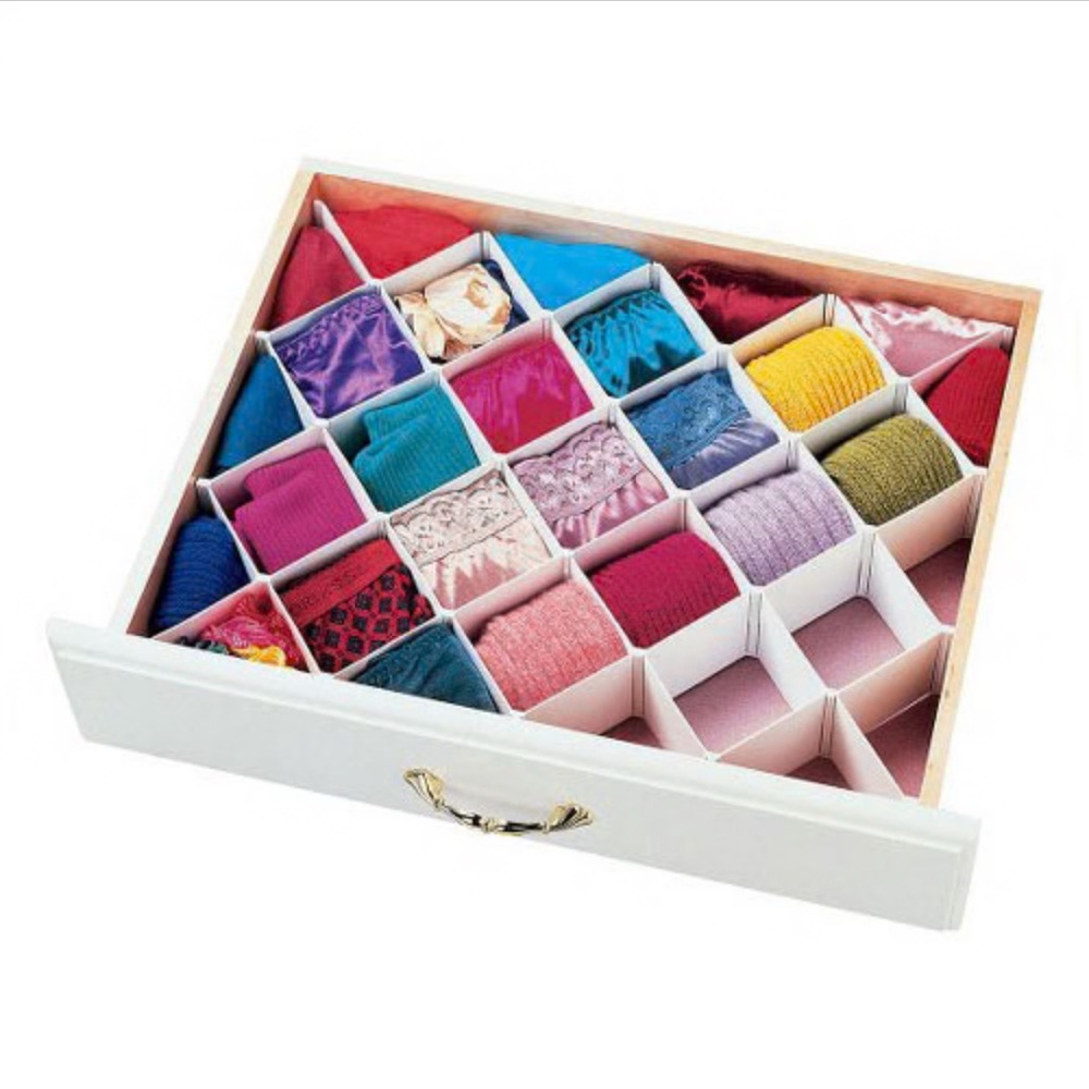 Diamond Drawer Organizer 32 Compartments Bras Panties Sock